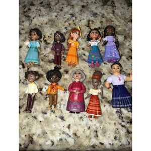 DISNEY Encanto Lot 10 Figures Mirabel Antonio Luisa Bruno Isabela Madrigal 5464
